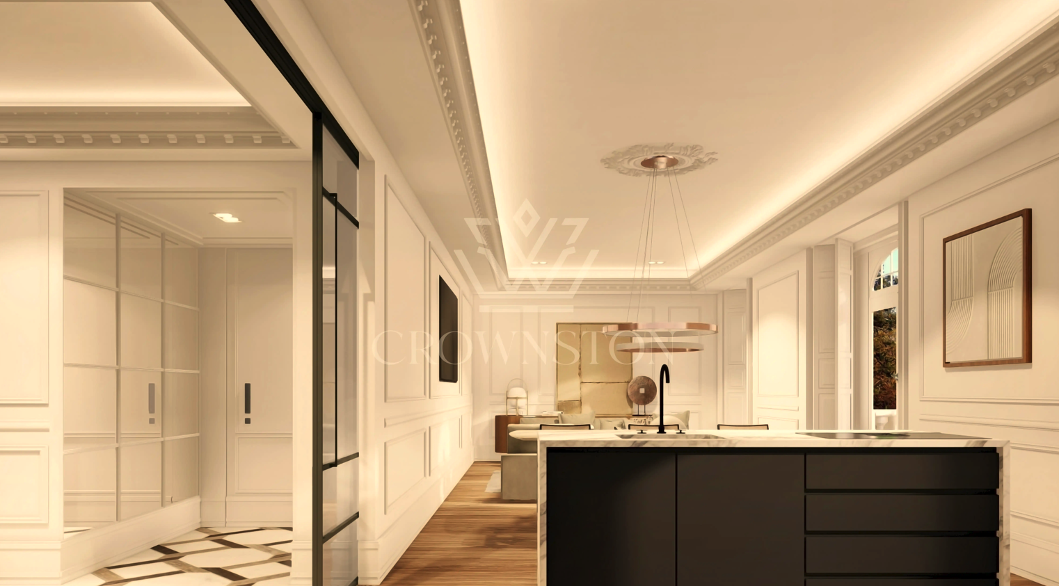 Elegantísimas viviendas en barrio Salamanca, Madrid